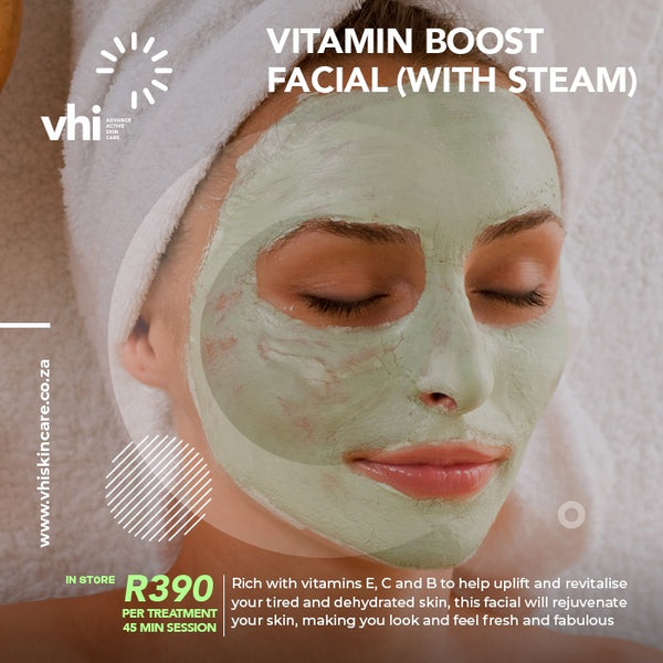 Vhi Vitamin Boost Facial with Steam 45mins